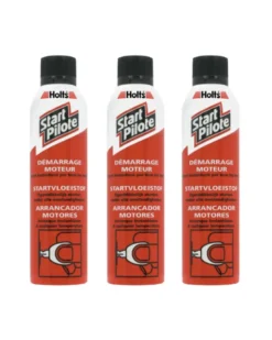 Lot de 3 Start pilote départ moteur essence et diesel 300ml - HOLTS