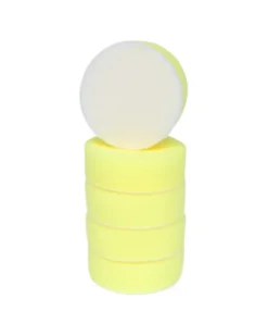 Lot de 5 tampons de nettoyage, en plastique jaune, Ø 50mm, pour 515.5125 - KS TOOLS