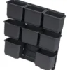 Lot d’inserts pour caisse à outils SCM (850.0374), 9pcs - Kstools