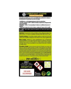 Lubrifiant chaîne toutes conditions, 250 ml - GS27