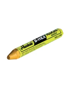 Marqueur craie, boîte de 12 craies jaunes - Techmax
