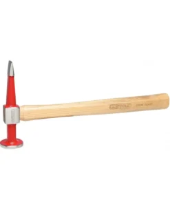 Marteau débosseler, panne droite tete ronde plate en acier polie - KS TOOLS