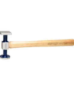 Marteau à réteindre standard, acier poli, manche hickory - KS TOOLS