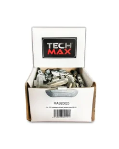 Masses jantes, universelle & acier X 100 (25 grammes) - TechMax