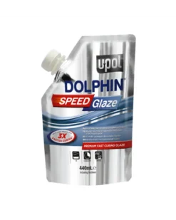 Mastic de finition, Dolphin Speed Glaze, bleu, 440 ml - Upol