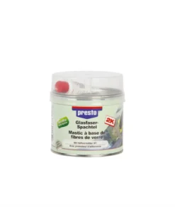 Mastic de rebouchage, (fibre verre & durcisseur) 1kg - Presto
