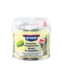 Mastic de rebouchage (fin polyester + durcisseur) 250g - Presto