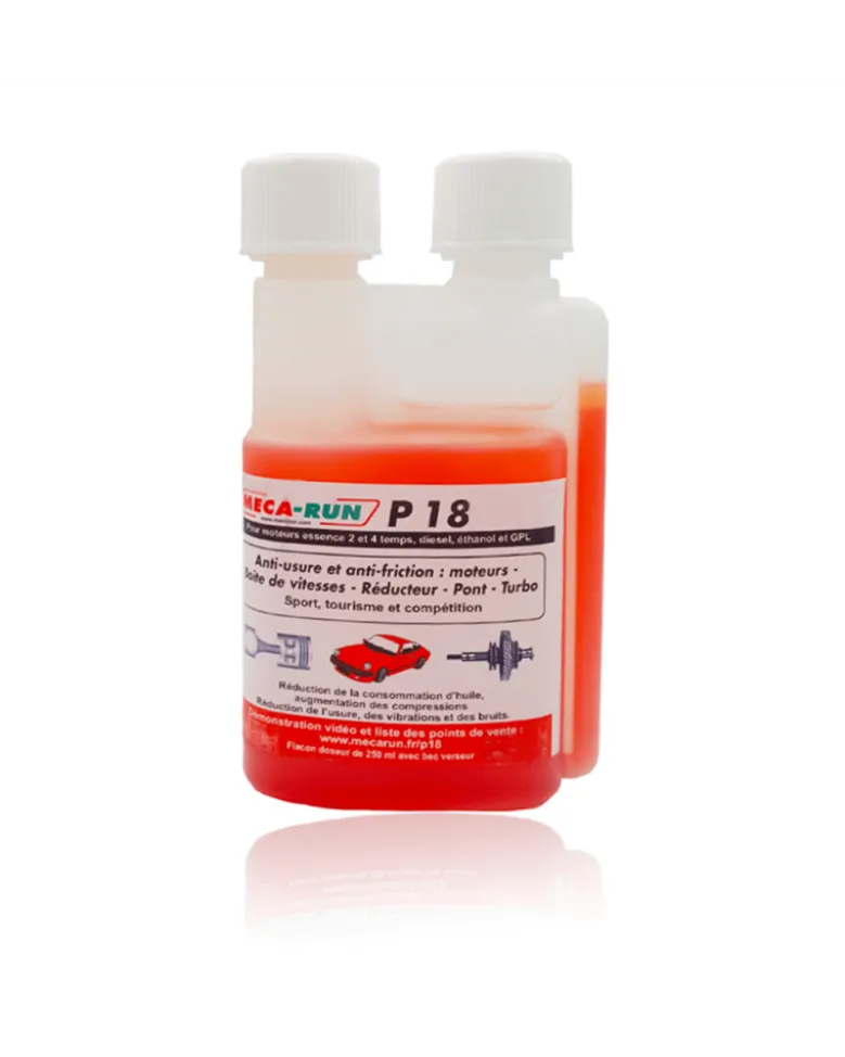 Mecarun P18, additif huile moteur - 250ml
