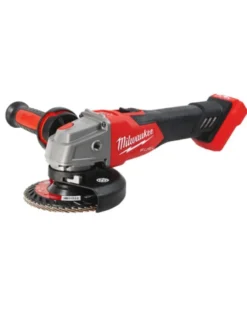 Meuleuse, sans fil, d angle, avec interrupteur coulissant et frein - Milwaukee