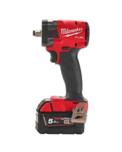 M18 FIW2F12-502x, Boulonneuse à chocs compacte FUEL, carrée ½”, Fixation O’Ring, 18V, pack complet - Milwaukee