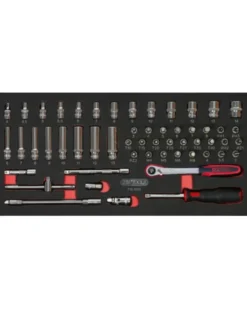 Module outils pour servante, 4 tiroirs, 263pcs - Kstools
