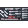 Module outils pour servante, 5 tiroirs, 187pcs - Kstools