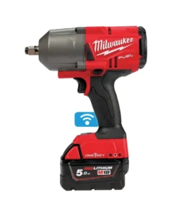 M18 ONEFHIWF12-502X, Boulonneuse à chocs Fuel One Key, Carré ½”, 18V, Bluetooth, 3 modes - Milwaukee