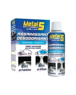 Nettoyant climatisation, clim 5 duo (200 ml) - Metal 5