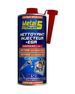 Nettoyant injecteurs diesel, vanne EGR, 1L - Metal 5