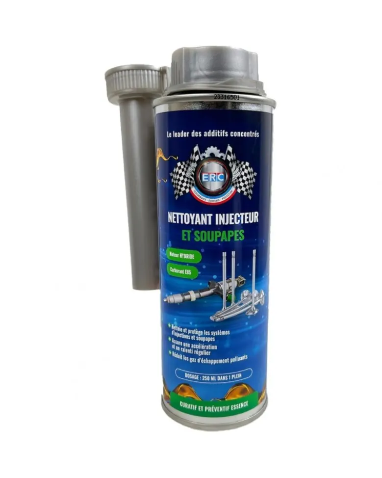 Nettoyant injecteurs, soupapes, essence, 250ml - ERC