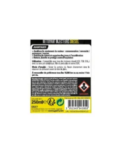 Nettoyant injecteurs, stop fumée diesel, 250ml - GS27