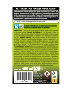 Nettoyant Tous Textiles Avec Brosse (400 ml) - GS27