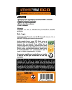 Nettoyant vanne EGR diesel, 500ml - GS27