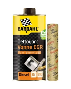 Nettoyant Vanne EGR diesel, sans démontage, 1L - Bardahl