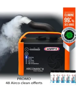 Pack Aircomatic III + 48 Aircoclean offert - Wynn's