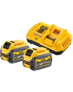Pack 2 batteries XR FLEXVOLT 18V/54V 9ah/3ah, chargeur rapide - Dewalt