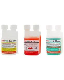 Pack Eco entretien Mecarun, ECO 10000 diesel + C99 diesel + P18 - 250ml