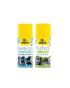 Pack Nettoyant climatisation + purifiant habitacle offert - Bardahl