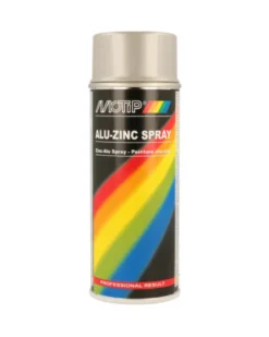 Peinture alu, zinc, 400ml - Motip