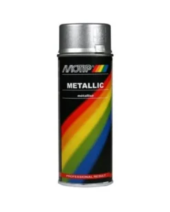Peinture argent métallisé, 400ml - Motip