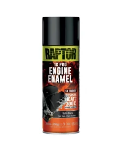 Peinture pour moteur, noir satiné, 364 ml - Raptor