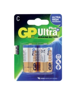 Pile alcaline C, LR14, ultra plus, lot de 2 - Proxitech