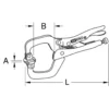 Pince-étau, 0-270mm - Kstools
