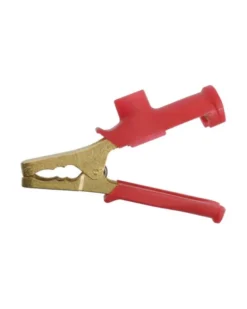 Pince voiture batterie, bronze, 600A, rouge - SODISE