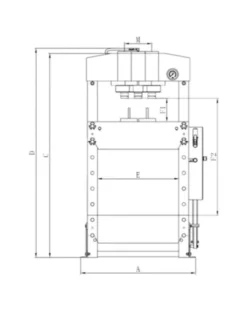 Presse hydraulique, 30t - FACOM