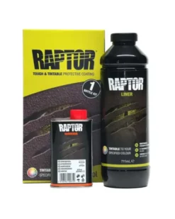 Raptor liner, kit raptor teintable, revêtement protection - Upol