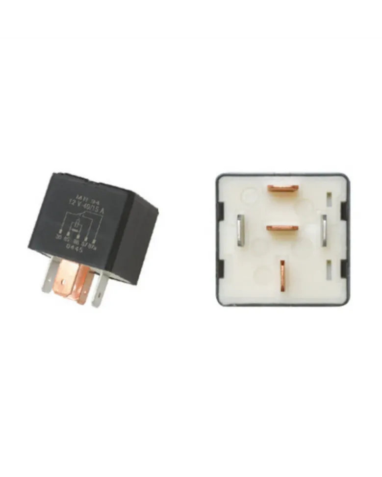 Relais inverseur 12v, à résistance, 40/15a, 5 broches - Restagraf