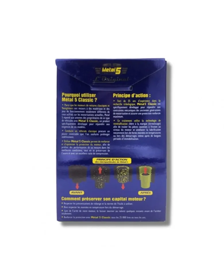 Remétallisant moteur Classic 80 ml - Métal 5