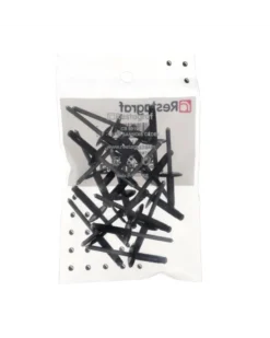 Rivet expansé, bouclier, noir, ø4.8 x 20.5 mm, 20pcs - Restagraf