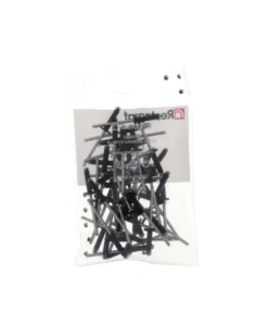 Rivet épanoui, noir, ø4 mm x 16 mm, x45 - Restagraf
