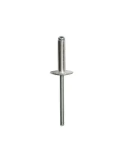 Rivet, tête large, aluminium 4,8 x 18 mm, 44 pcs - Restagraf
