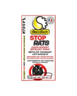 Répulsif rongeur voiture, STOP RATS, 125ML - Mecatech