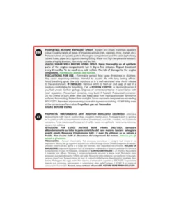 Répulsif rongeur voiture, STOP RATS, 125ML - Mecatech