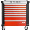 Servante d’atelier vide, facom, 8 tiroirs
