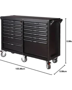 Servante d'atelier vide, 13 tiroirs "Ultimate" (816.0013) - KS TOOLS
