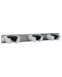 Support manche balai, 3 attaches - SODISE
