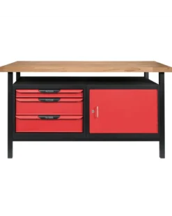 Table de travail atelier, rangement (865.0140) - KS TOOLS