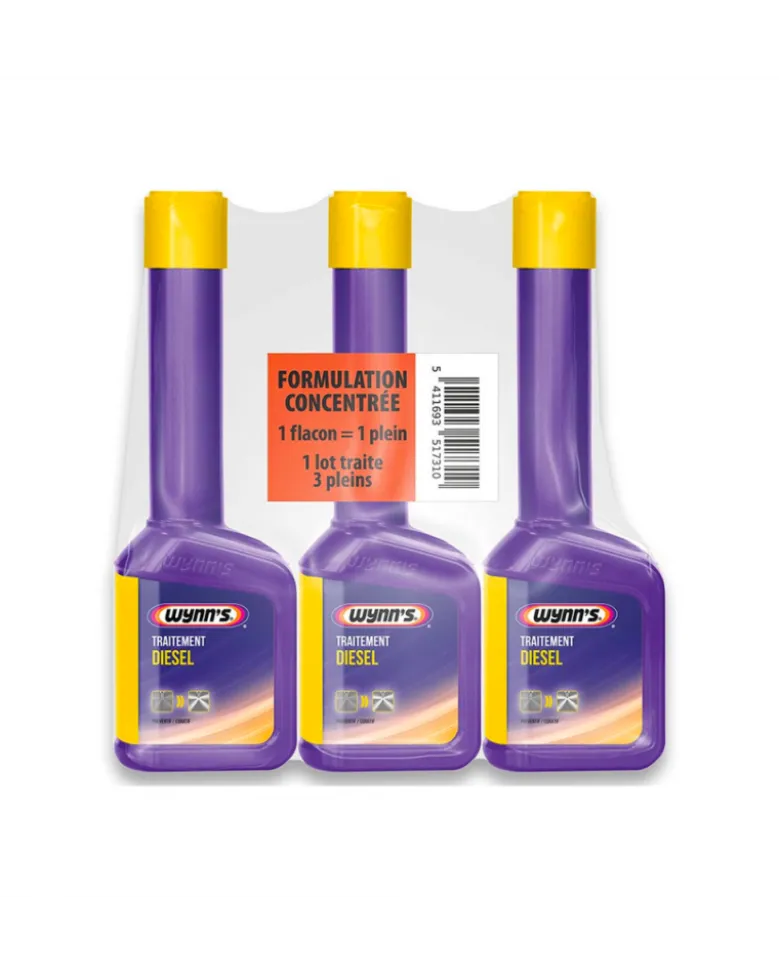Traitement diesel Wynn’s, pack 3 produits (3x125 ml)