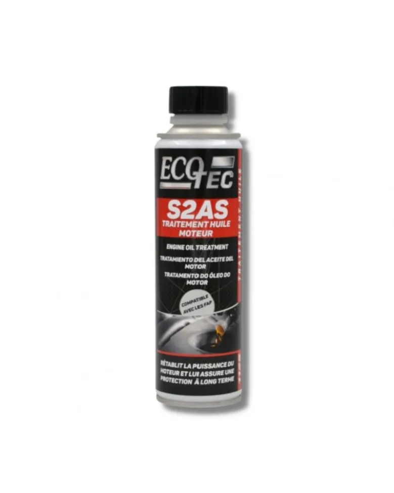 Traitement huile moteur S2AS 300ml - ECOTEC