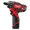 Visseuse milwaukee m12, ¼” Hex, pack complet